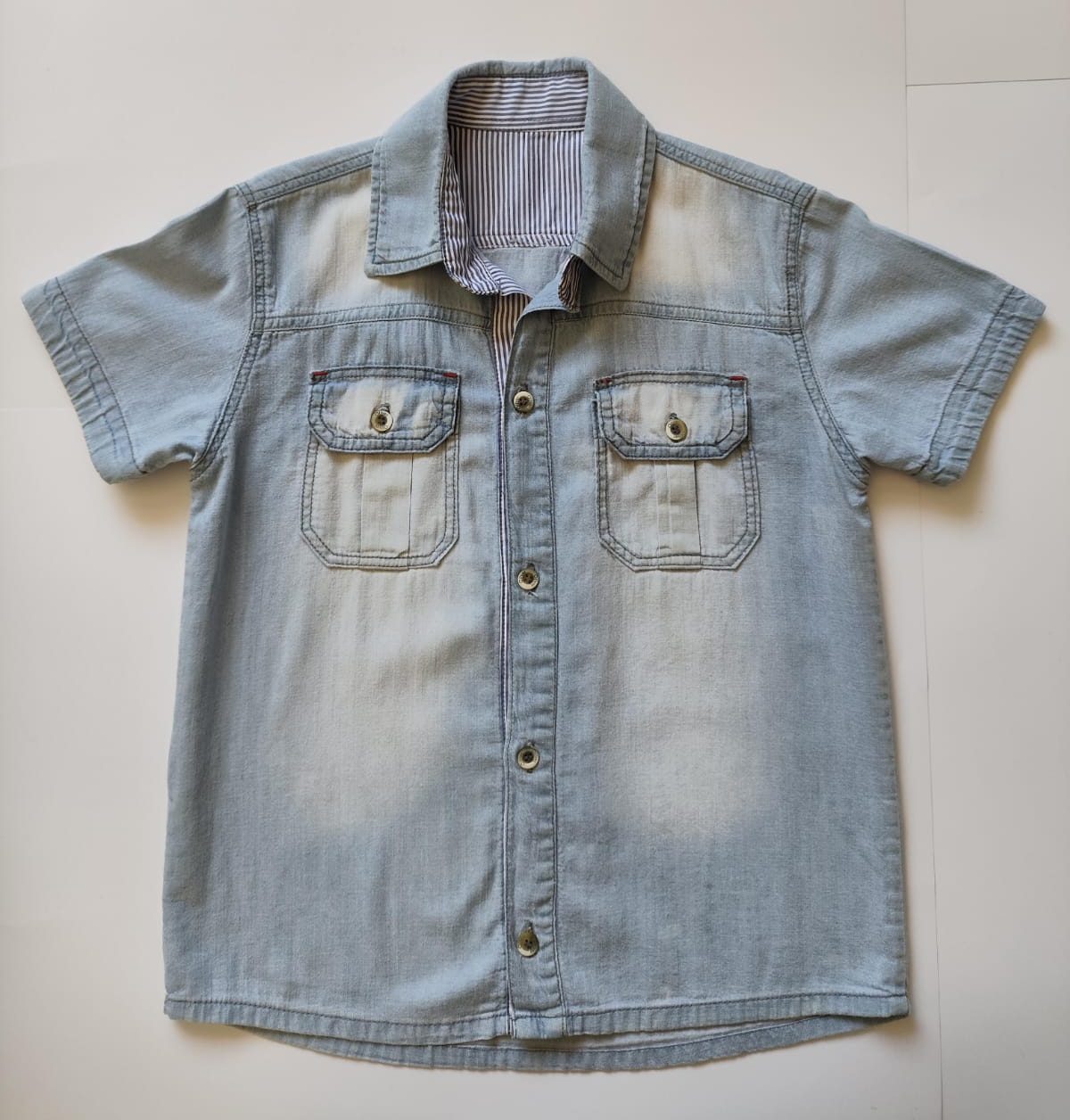 Camisa Infantil Jeans Breeze