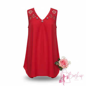Blusa Flor de Rubi